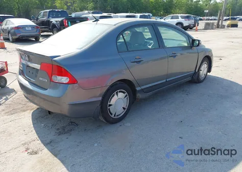 2010 Honda Civic Hybrid из США, поврежденный, VIN JHMFA3F21AS000837